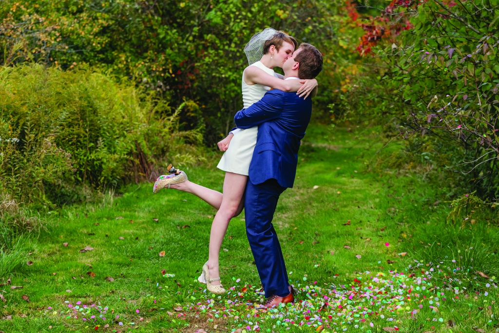 Mia Rollins &rsquo;17 wedding photo