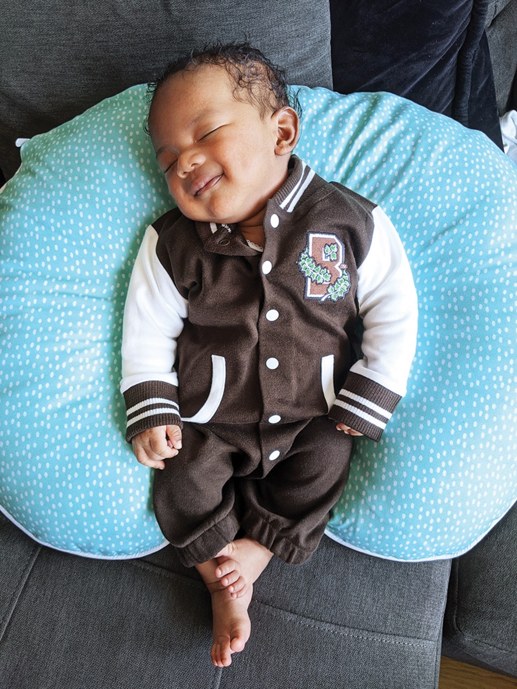 Child of Karina Ikezoe and Ibrahim Diane 