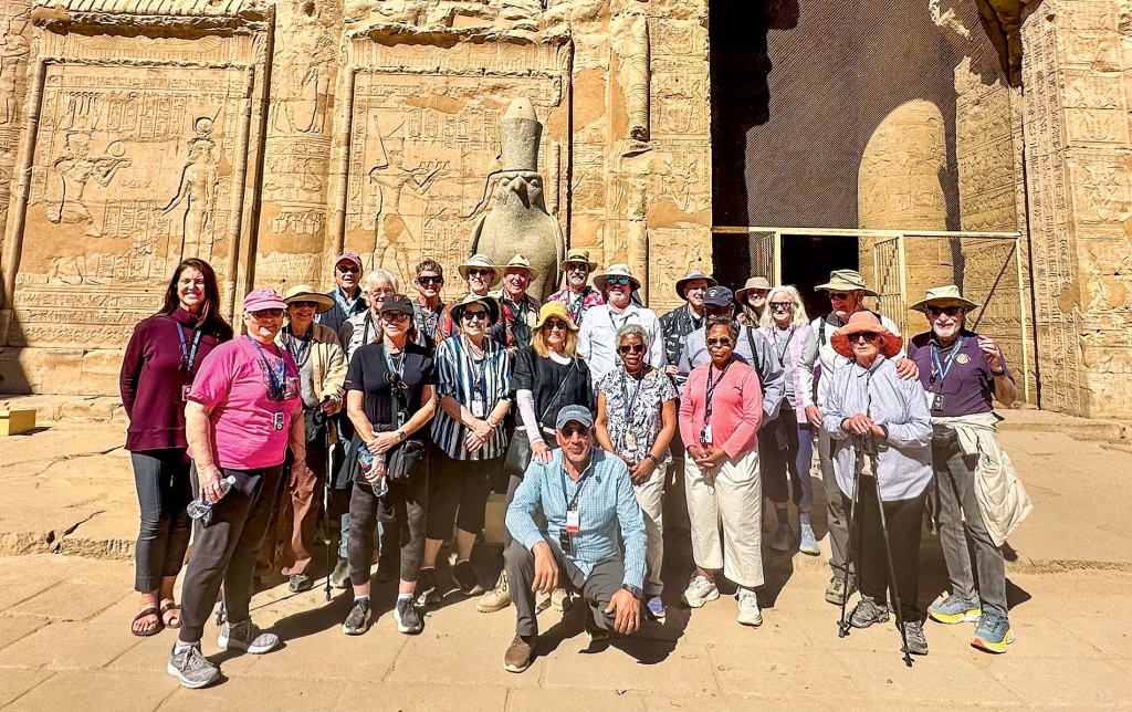 David McConnaughey ’74 and big group