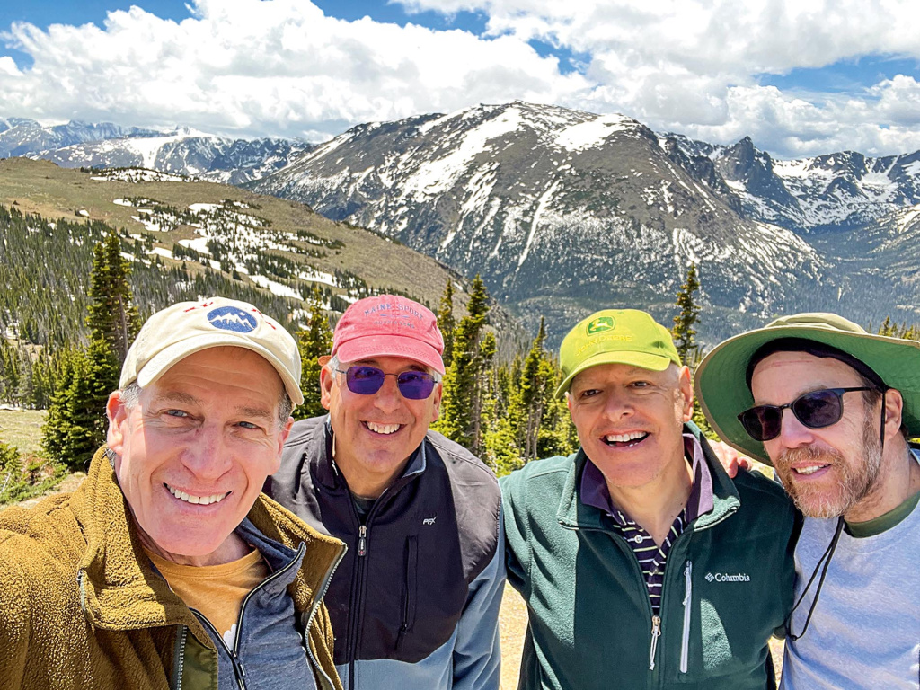 Allan Chernoff ’81 & friends