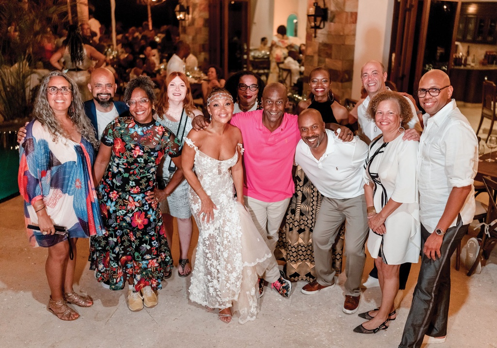 Stephen Hill &rsquo;84 wedding 