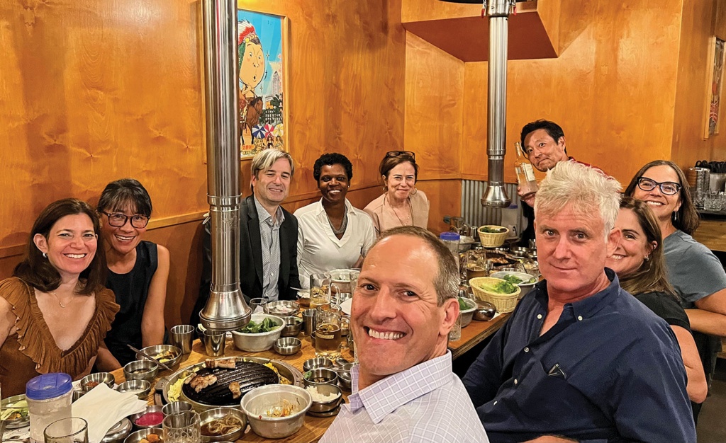 &rsquo;91 NYC Officers dinner