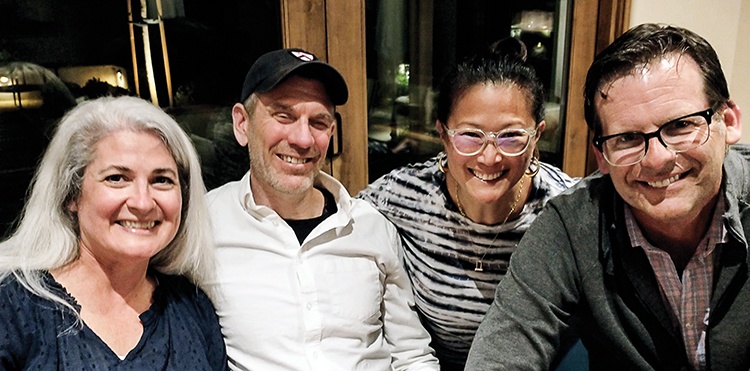 Kaui Chun DeMarzo &rsquo;89 and friends