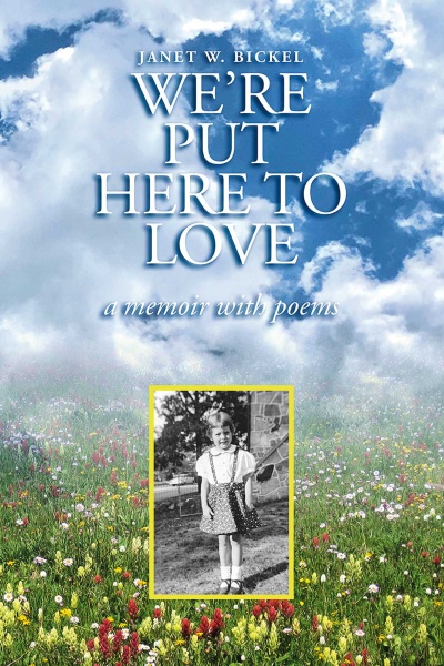 picture of a field with an inset photo of a young girl