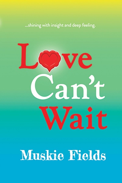 green and blue background and book title